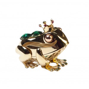 CRYSTOCRAFT Figurine Frog Prince