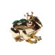 CRYSTOCRAFT Figurine Frog Prince