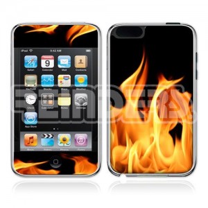 18978 Fire iPod skin