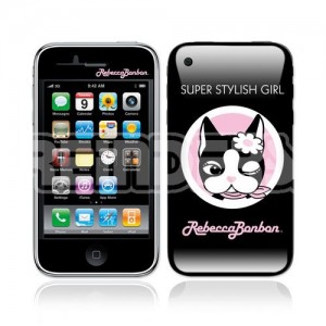 19005 Rebecca Bonbon super stylish girl iPhone skin