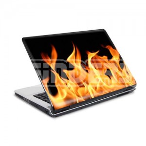 18049 Fire Laptop 10 skin