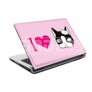 18992 Rebecca Bonbon I love Laptop 10 skin