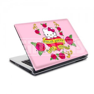 19380 Hello Kitty-tattoo Laptop 15 skin